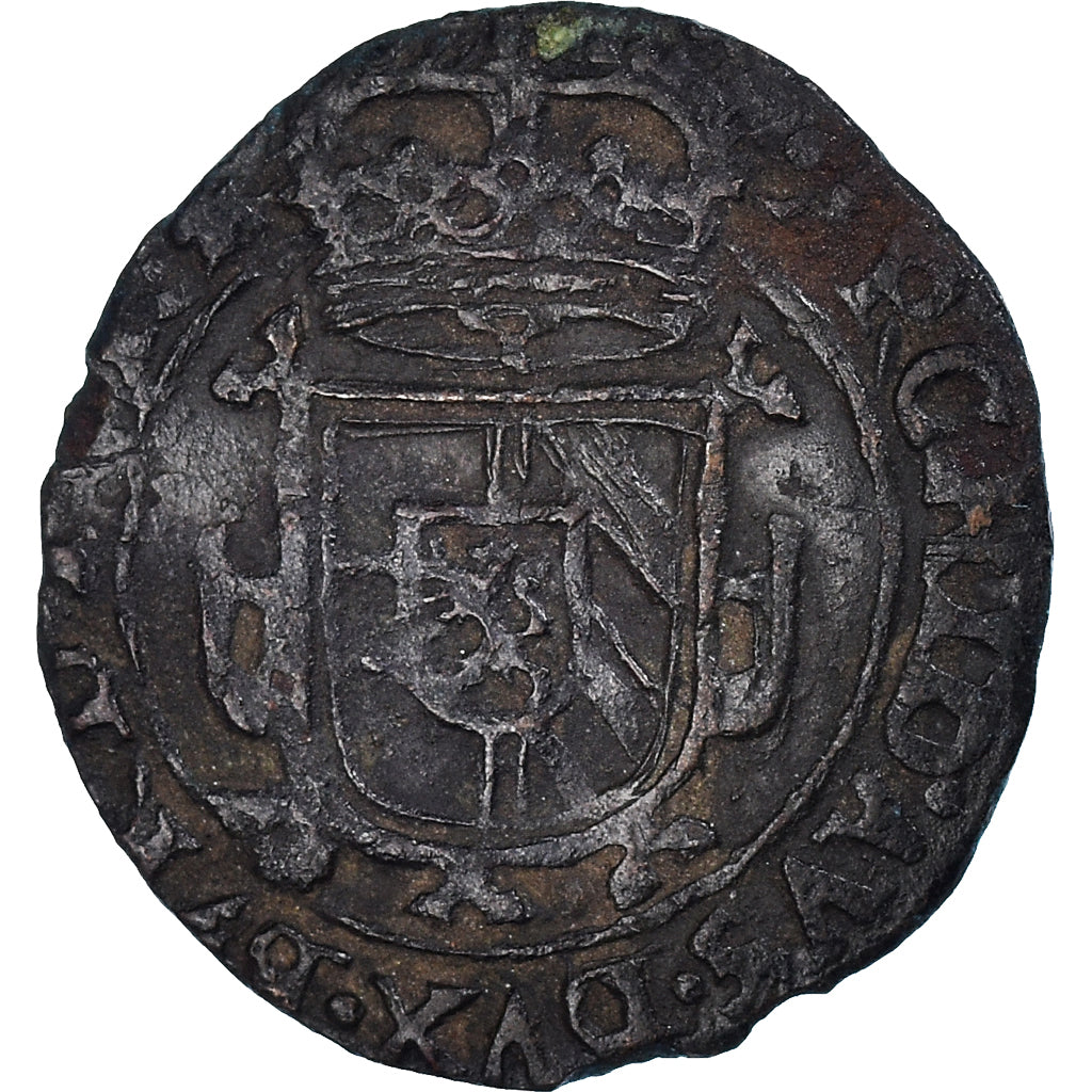 Coin, Spanish Netherlands, TOURNAI, Philippe IV, 1/2 Liard, Gigot, 6 Mites