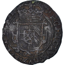 Coin, Spanish Netherlands, TOURNAI, Philippe IV, 1/2 Liard, Gigot, 6 Mites