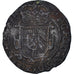 Coin, Spanish Netherlands, TOURNAI, Philippe IV, 1/2 Liard, Gigot, 6 Mites
