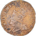 Coin, Spanish Netherlands, Philippe II, Liard, 1592, Maastricht, VF(30-35)