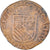 Munten, Lage Spaanse landen, Philippe II, Liard, 1592, Maastricht, FR+, Koper