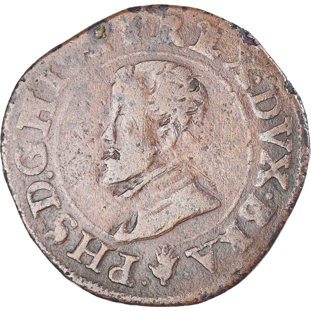 Moneda, Países Bajos españoles, Philippe II, liard des États, n.d.