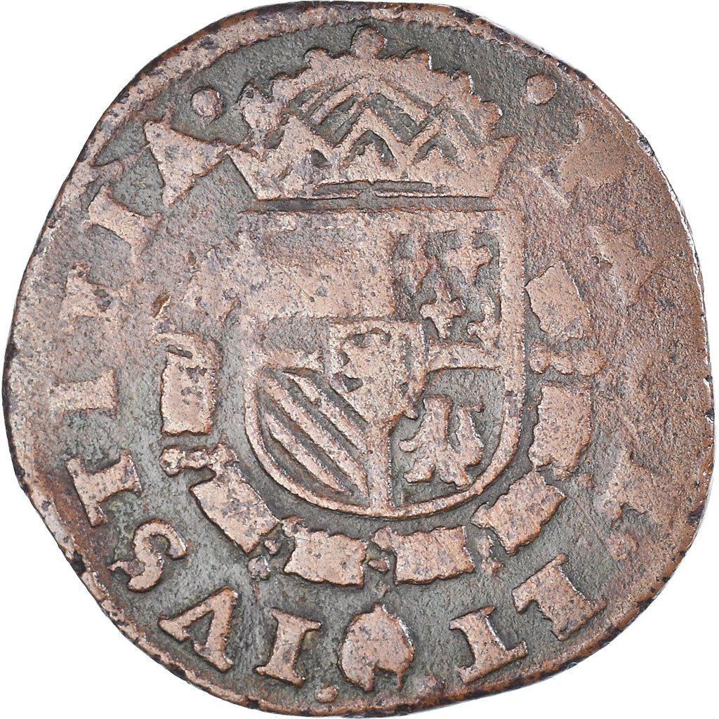 Moneda, Países Bajos españoles, Philippe II, liard des États, n.d.