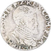 Coin, Spanish Netherlands, Philippe II, 1/10 Ecu, 1571, Bruges, VF(30-35)