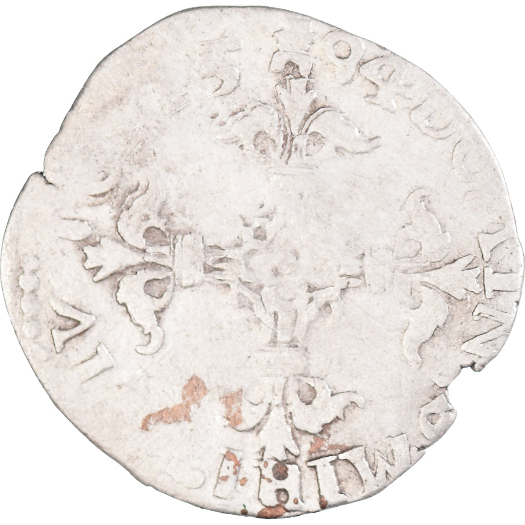 Coin, Spanish Netherlands, Philippe II, 1/20 Ecu, 1594, Tournai, VF(20-25)