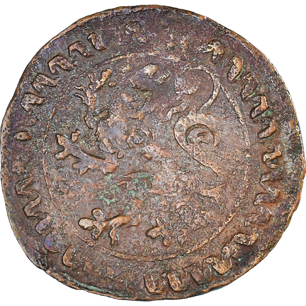 Moneda, Países Bajos españoles, Charles Quint, Courte, 1543, Anvers, BC+
