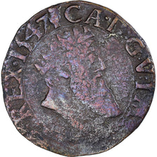 Coin, Spanish Netherlands, Charles Quint, Courte, 1547, Anvers, VF(30-35)
