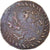 Monnaie, Pays-Bas espagnols, Charles Quint, Courte, 1547, Anvers, TB+, Cuivre