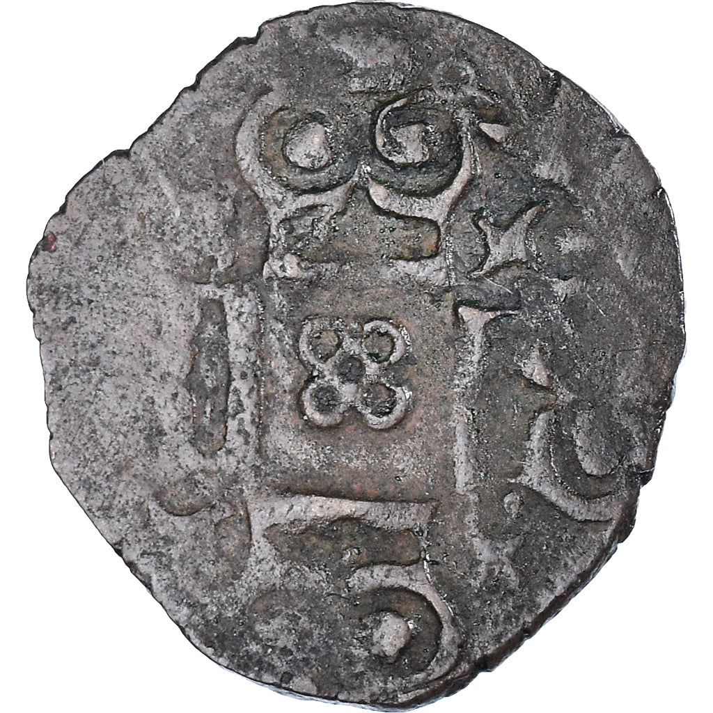 Moneta, Hiszpania niderlandzka, Philippe II, Courte, Nimègue, VF(30-35), Miedź