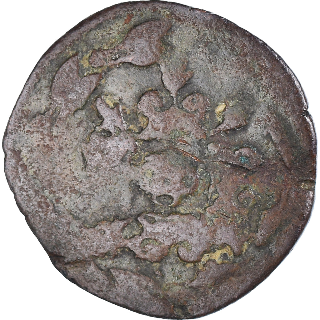 Moeda, Países Baixos Espanhóis, Philippe II, Courte, Anvers, VF(20-25), Cobre