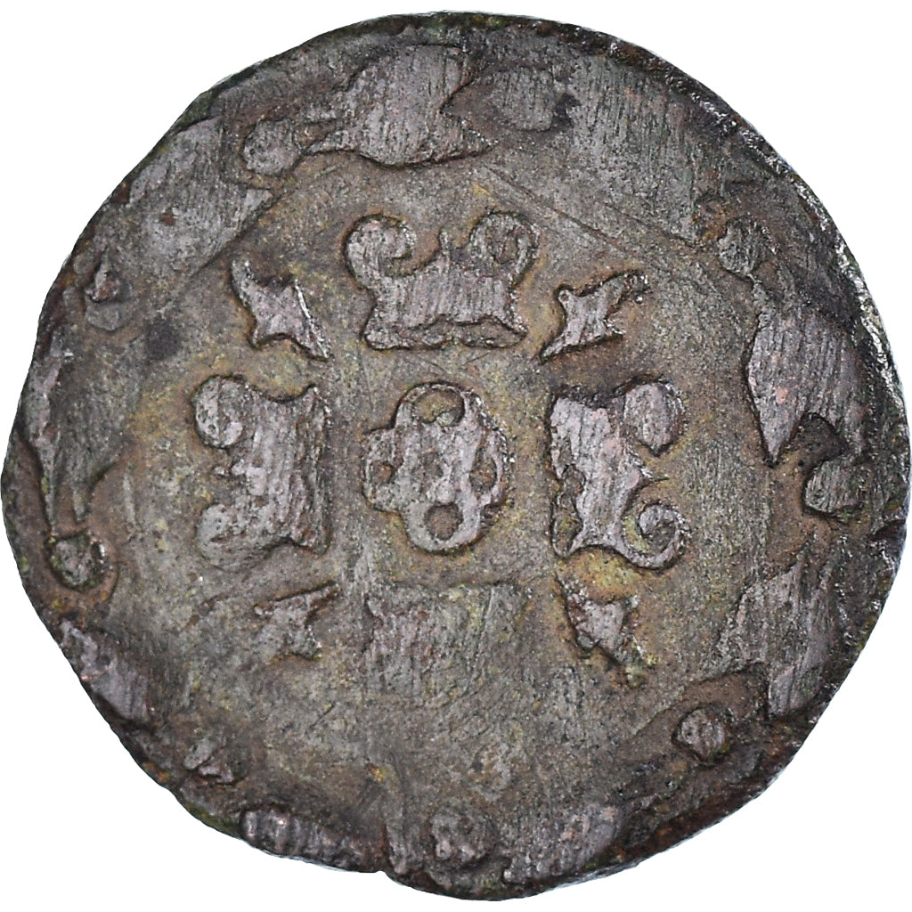 Moneda, Países Bajos españoles, Philippe II, Courte, Nimègue, BC+, Cobre