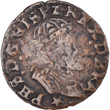 Coin, Spanish Netherlands, Philippe II, Courte, Maastricht, VF(20-25), Copper