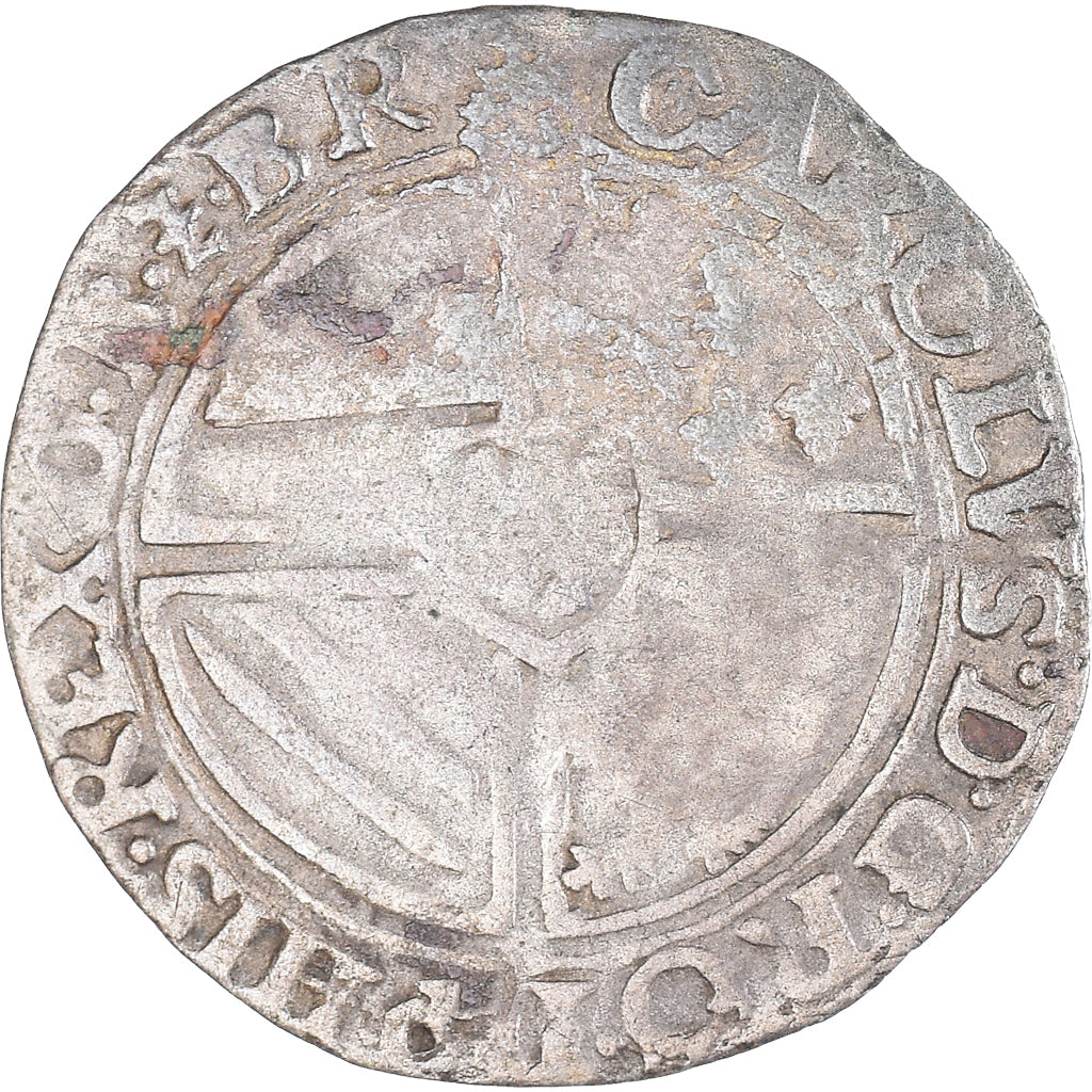 Coin, Spanish Netherlands, Charles Quint, Gros, n.d. (1542-1556), Anvers