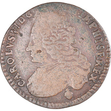 Coin, Spanish Netherlands, duché de Brabant, Charles VI, Liard, 1712, Brussels