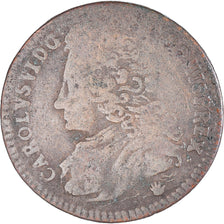 Coin, Spanish Netherlands, duché de Brabant, Charles VI, Liard, 1712, Anvers
