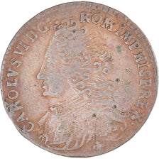 Munten, Lage Spaanse landen, comté de Flandre, Charles VI, Liard, 1712, Bruges