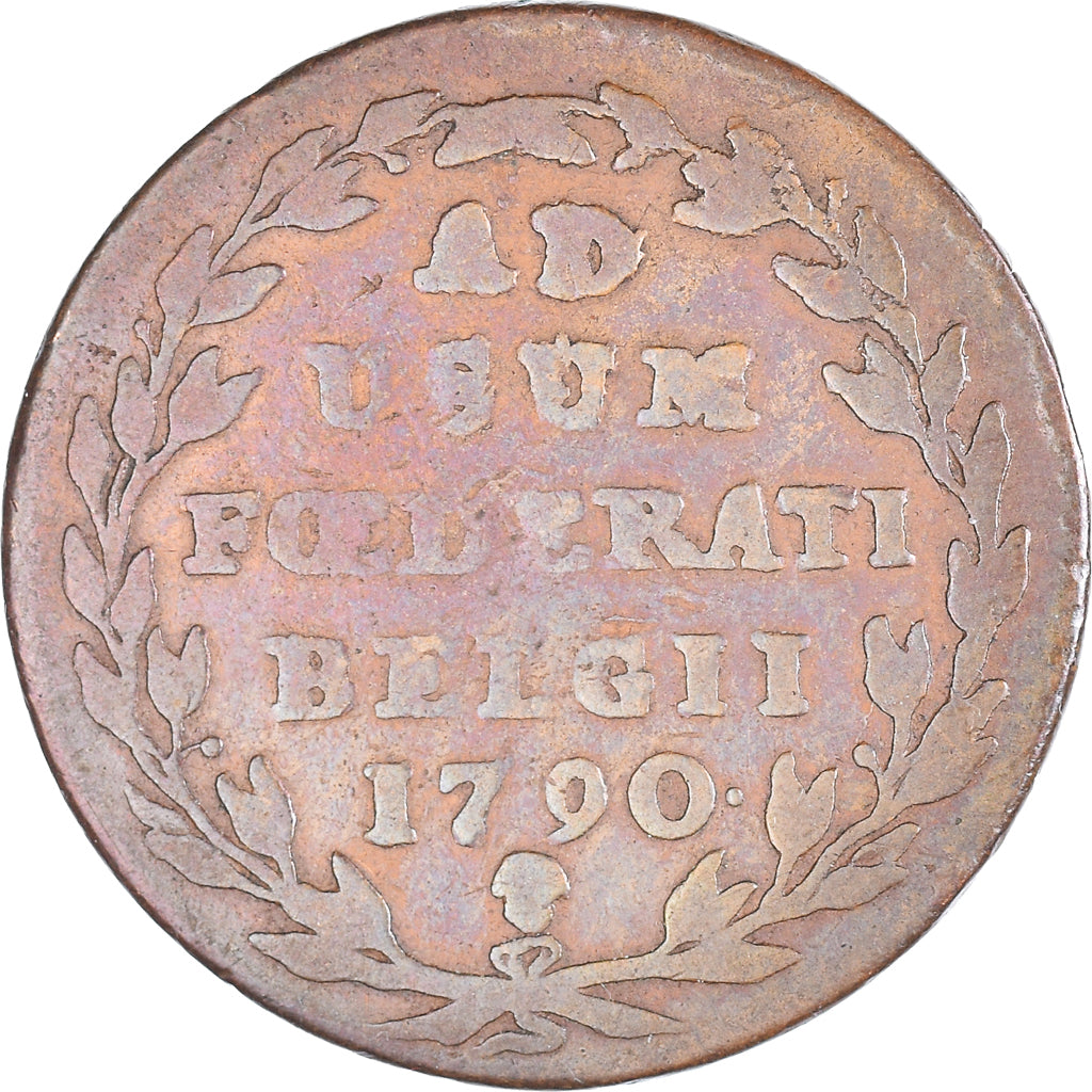 Münze, AUSTRIAN NETHERLANDS, 2 Liards, 2 Oorden, 1790, Brussels, S+, Kupfer