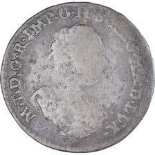 Coin, AUSTRIAN NETHERLANDS, Maria Theresa, 2 Liards, 1757, Brussels, VF(20-25)