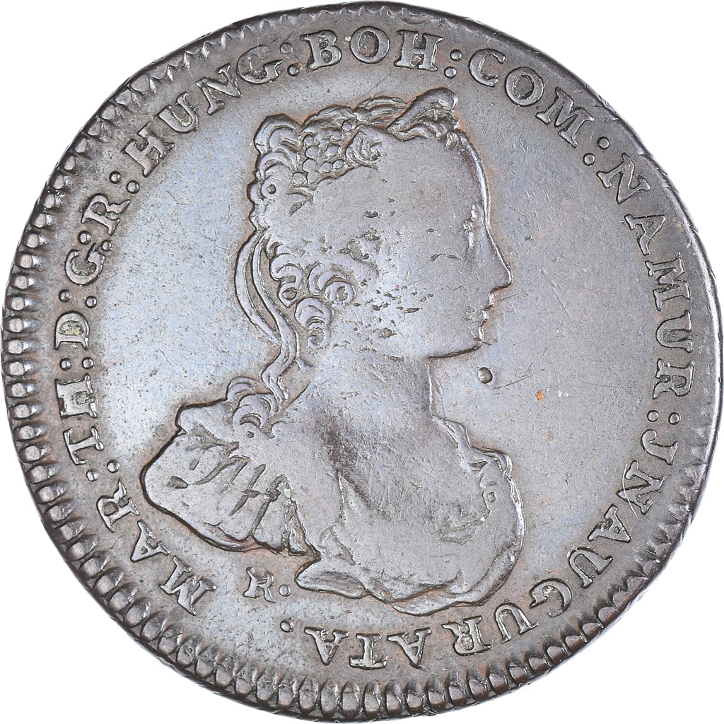 AUSTRIAN NETHERLANDS, Token, Marie-Thérèse, États de Namur, 1744, VF(30-35)