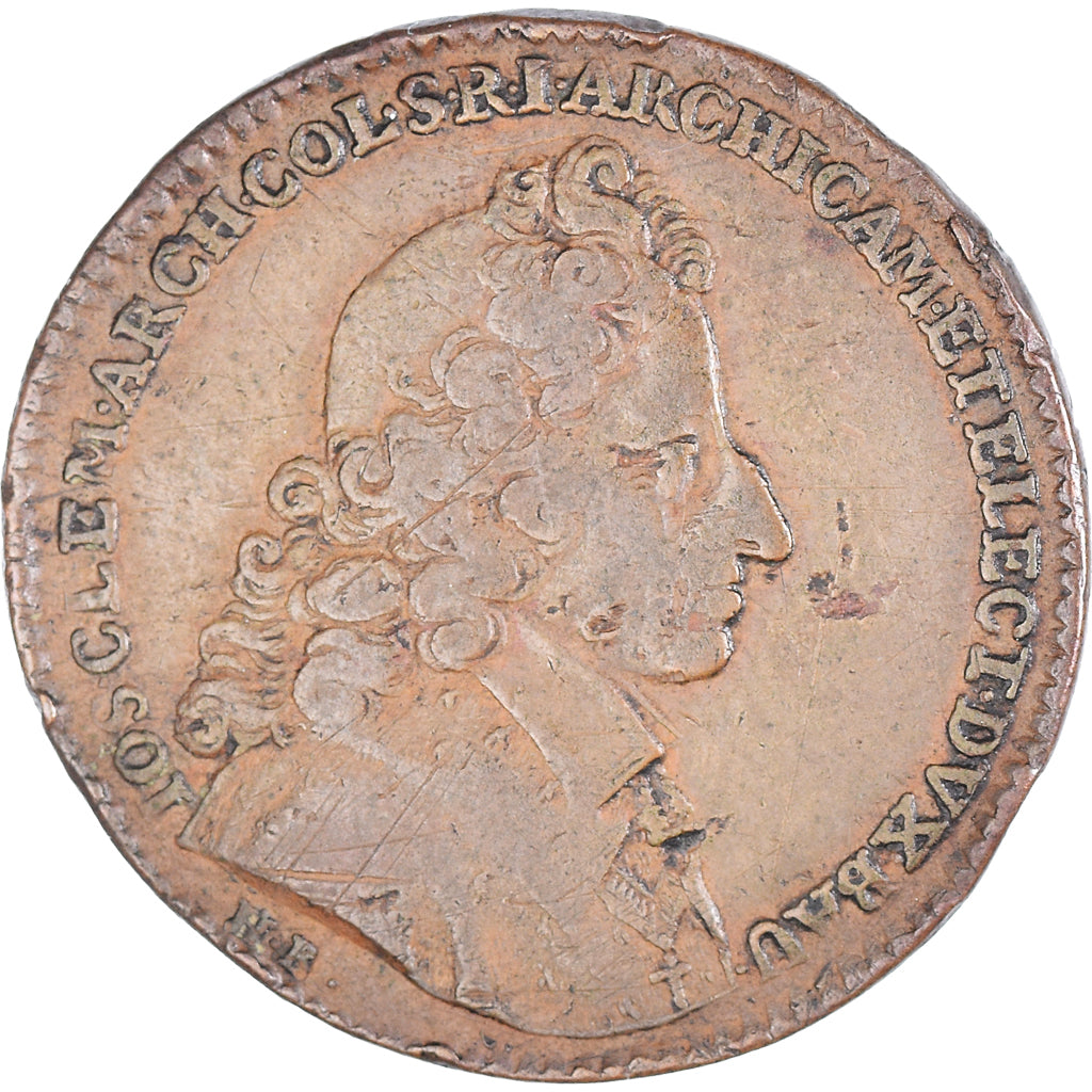 Deutschland, betaalpenning, Joseph Clément de Bavière, Retour d'exil, 1714