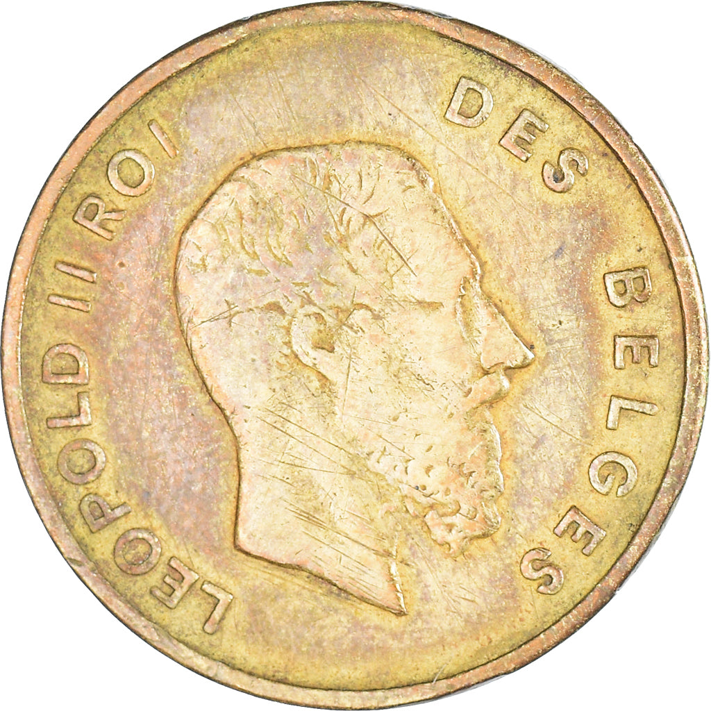 Belgique, Jeton, Léopold II, souvenir, Concours International de Chant, 1872