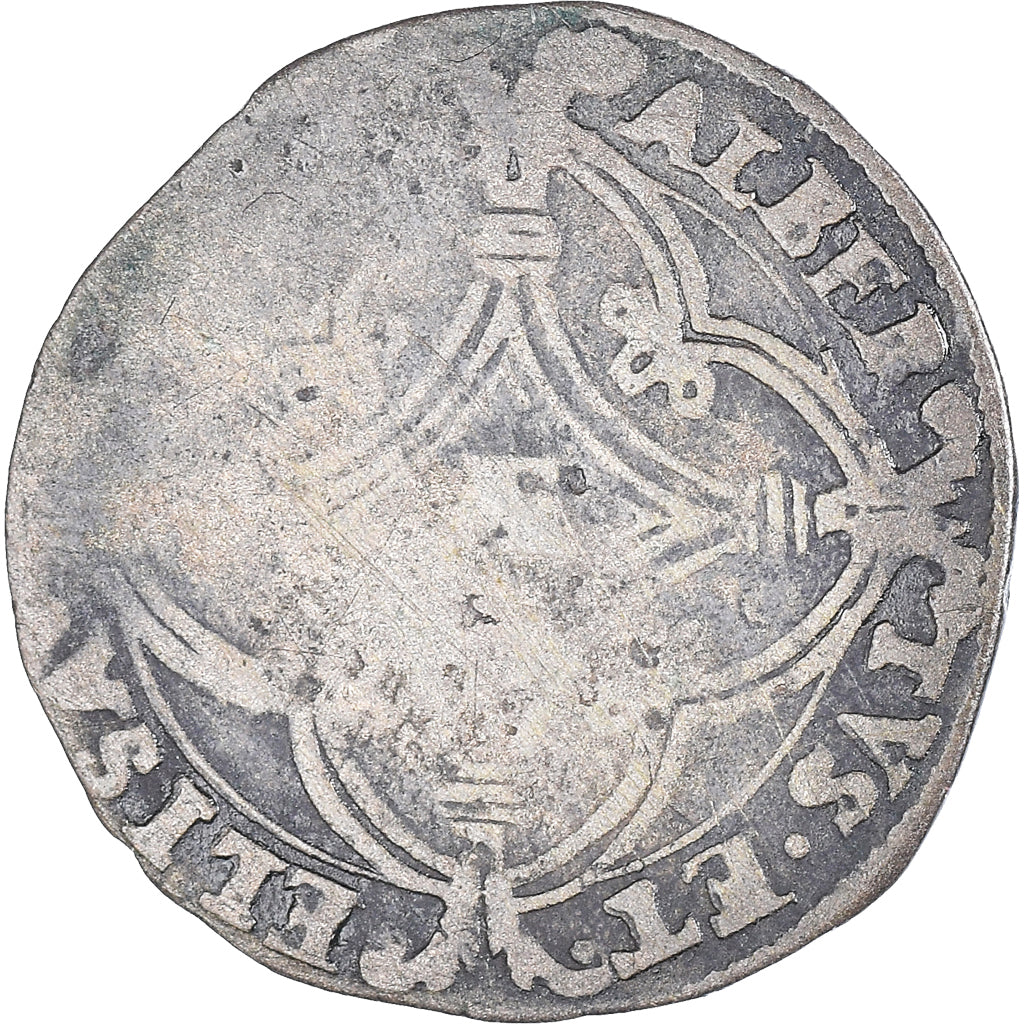 Moneda, Países Bajos españoles, Albert & Isabella, Patard, 1614, BC+, Vellón
