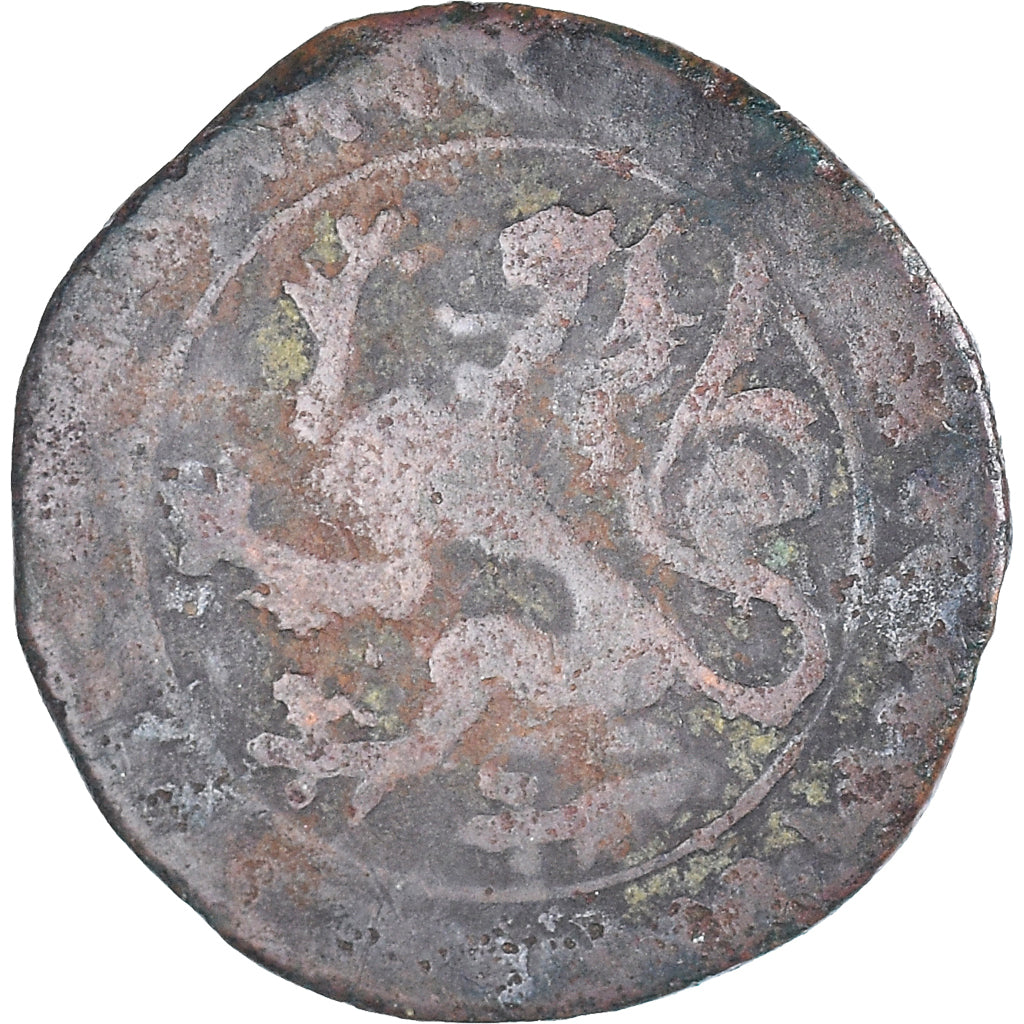 Coin, Spanish Netherlands, Charles Quint, Courte, 1545, Bruges, VF(30-35)