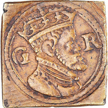 Hiszpania niderlandzka, Poids Monétaire, Filip II, 1648, AU(50-53), Miedź