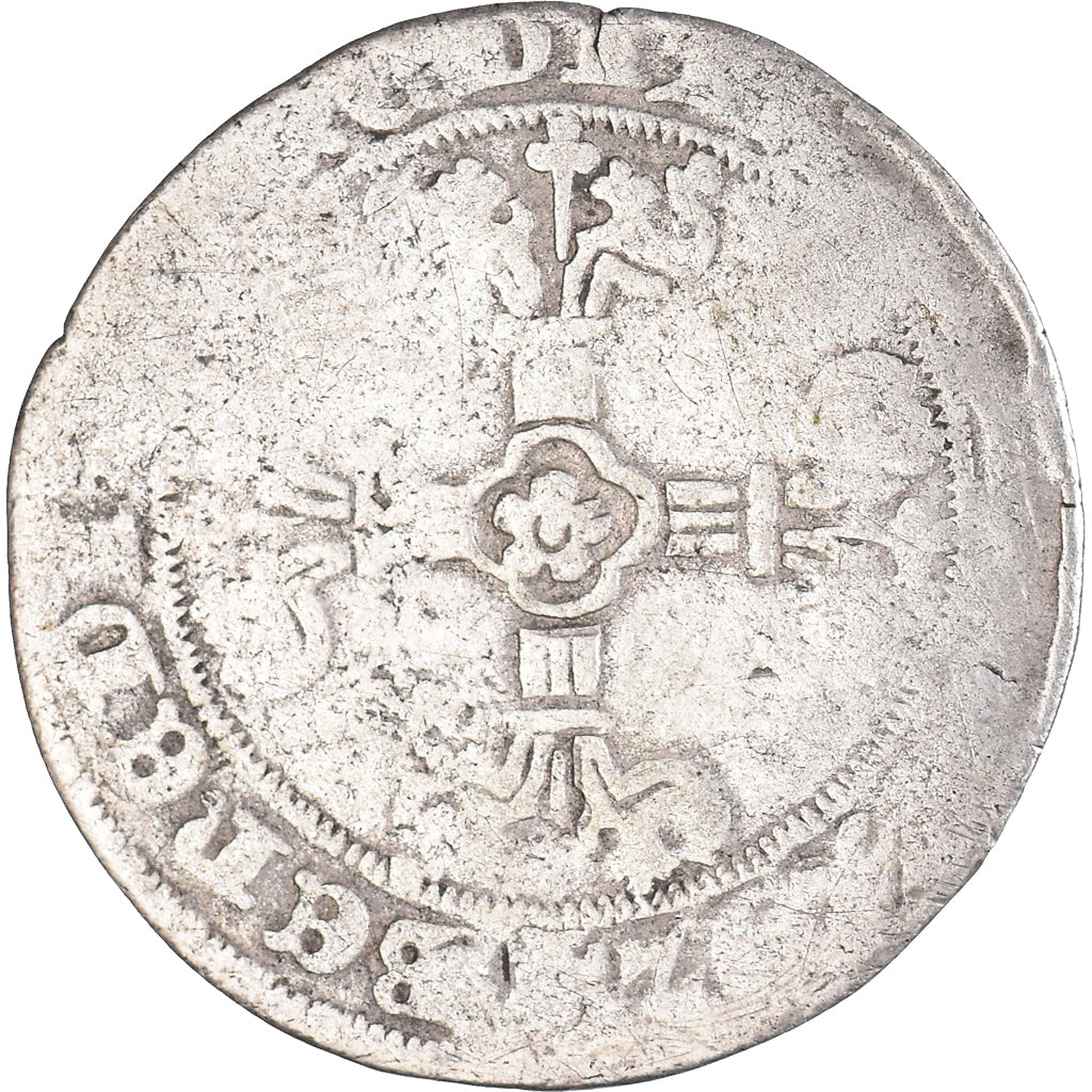 Coin, Burgundian Netherlands, Philippe le Beau, Briquet, 1492, VF(20-25), Billon