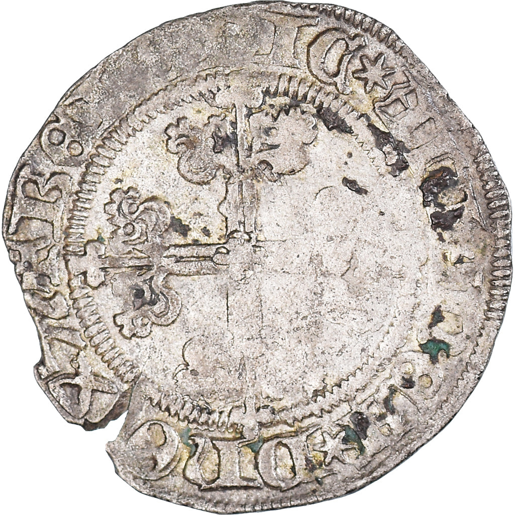 Coin, Burgundian Netherlands, Marie de Bourgogne, gros à l'M, 1479, VF(30-35)