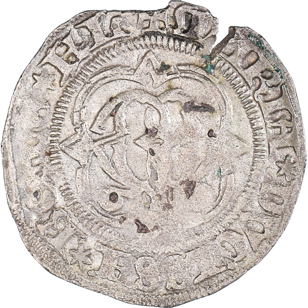Coin, Burgundian Netherlands, Marie de Bourgogne, gros à l'M, 1479, VF(30-35)