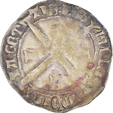 Coin, Burgundian Netherlands, Philippe le Bon, Double Gros, Gand, VF(20-25)