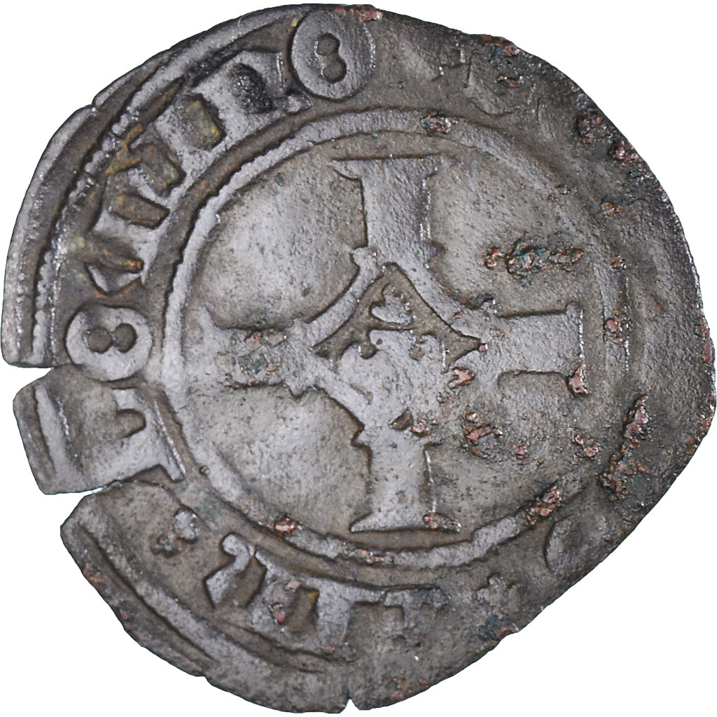 Moeda, Países Baixos Burgúndios, Philippe le Beau, Double Mite, n.d. (1490)
