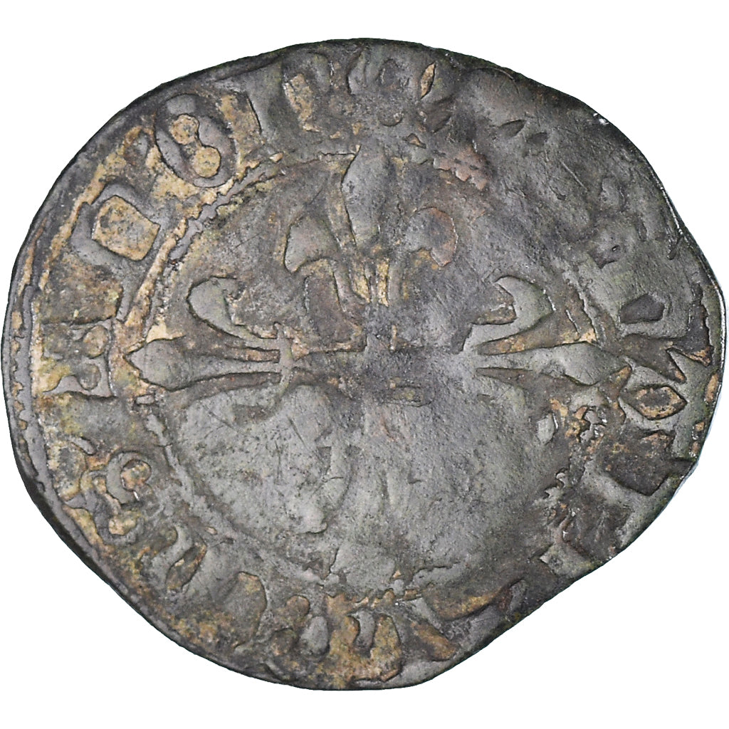 Moneta, Powiat Namur, Guillaume II, Double Mite, Namur, VF(20-25), Miedź