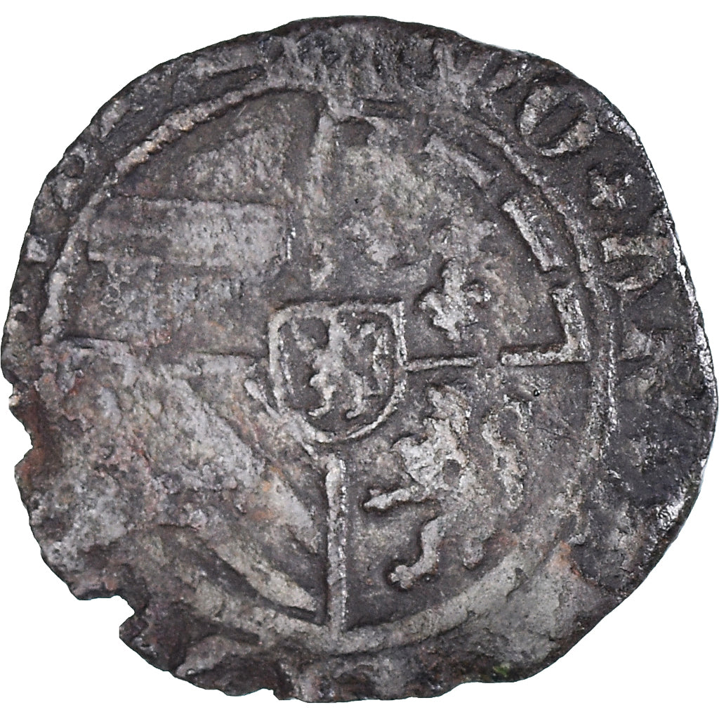 Coin, Spanish Netherlands, duché de Brabant, Charles Quint, Double Mite
