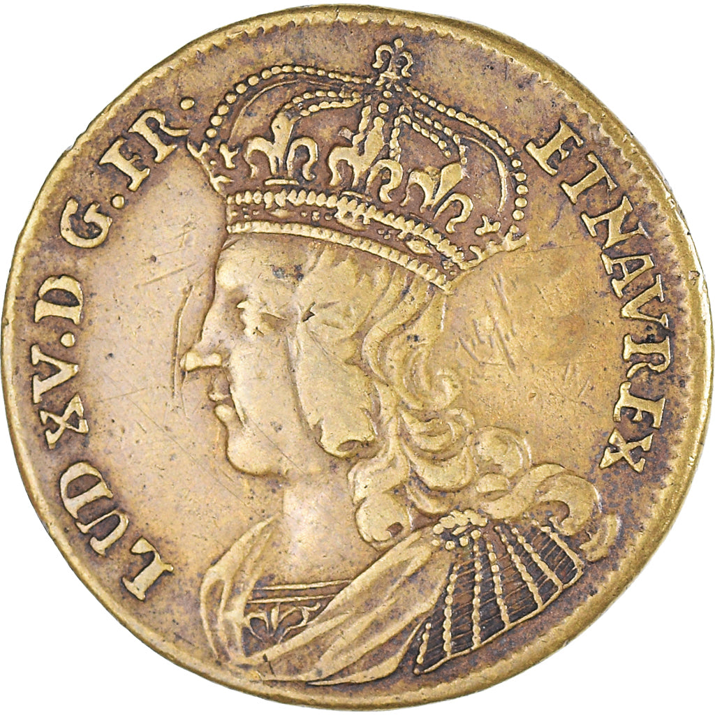 Germany, Token, Louis XV, La prise de Fontarabie (pays Basque), Nuremberg