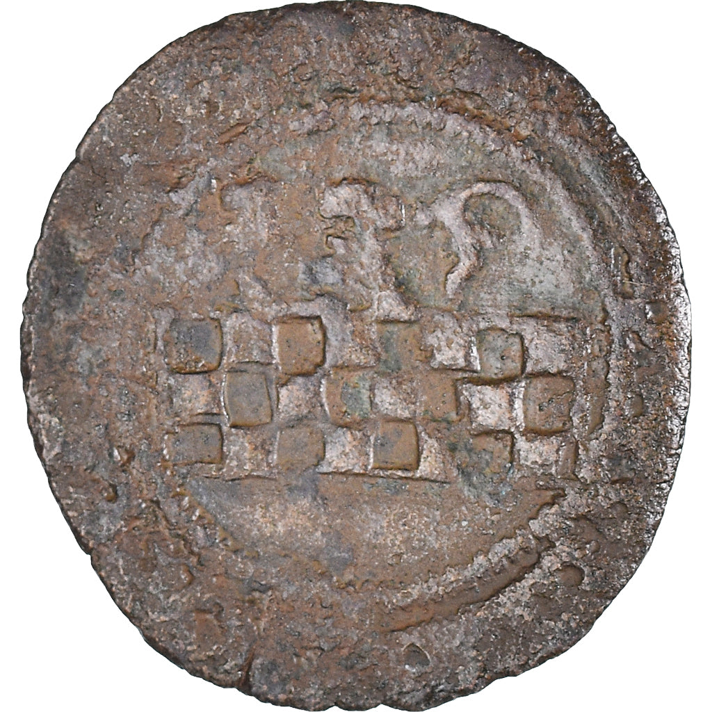 Moneda, Principado de Lieja, Erard de la Marck, Petit brûlé, Liege, BC+, Cobre
