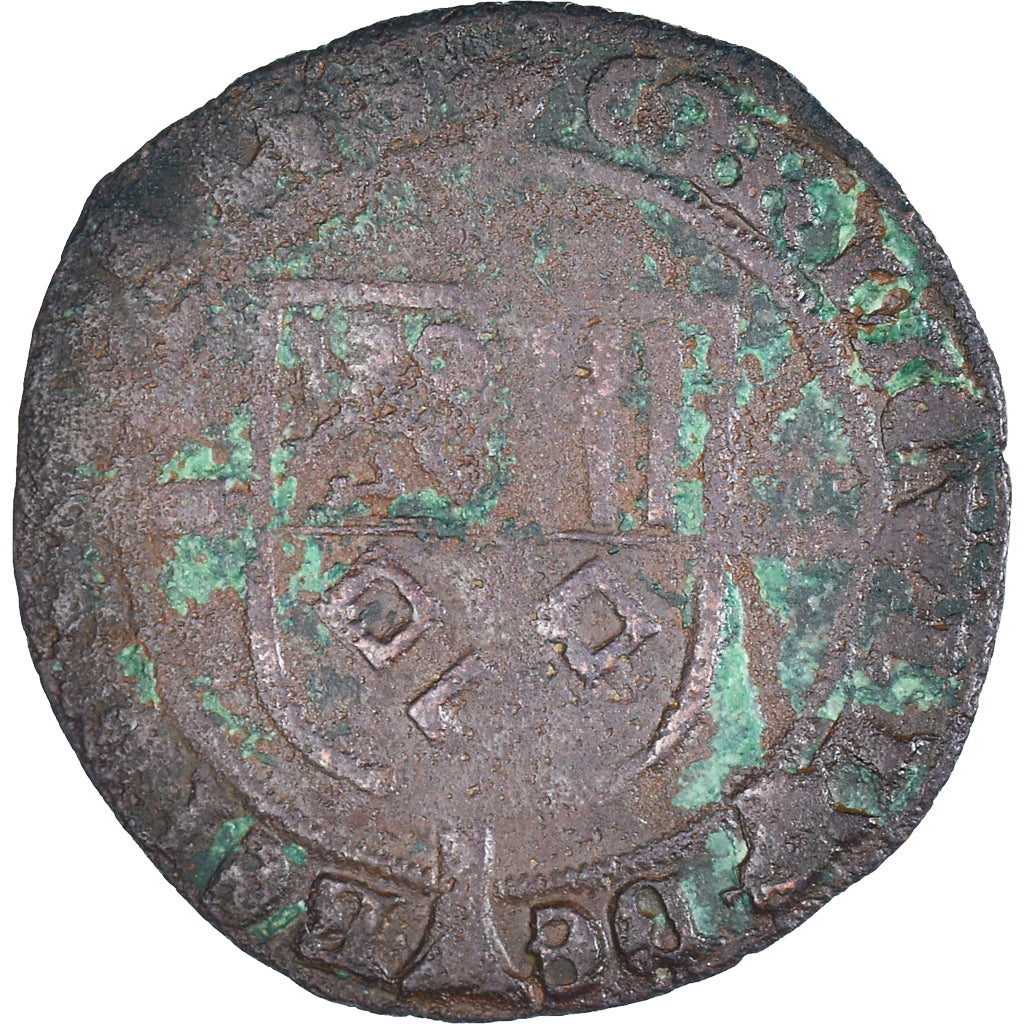 Münze, Hochstift Lüttich, Corneille de Berghes, Brûlé, 1540, Hasselt, S+