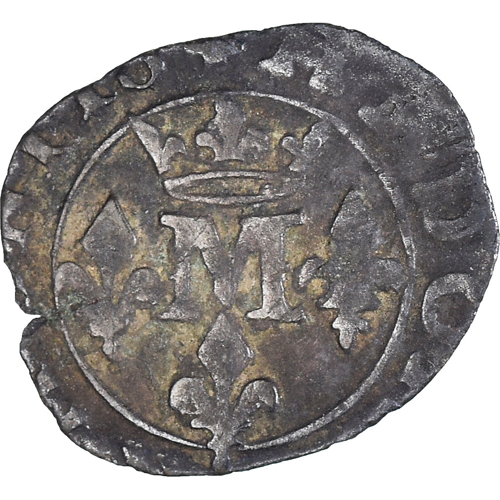 Monnaie, France, DOMBES, Marie de Montpensier, Liard, Trévoux, TB+, Billon