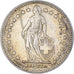 Coin, Switzerland, 2 Francs, 1932, Bern, EF(40-45), Silver, KM:21