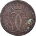 Moneta, Dania, Christian VII, 1/2 Skilling, 1771, Altona, VF(30-35), Miedź