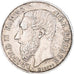 Moneta, Belgia, Leopold II, 50 Centimes, 1886, Brussels, AU(50-53), Srebro