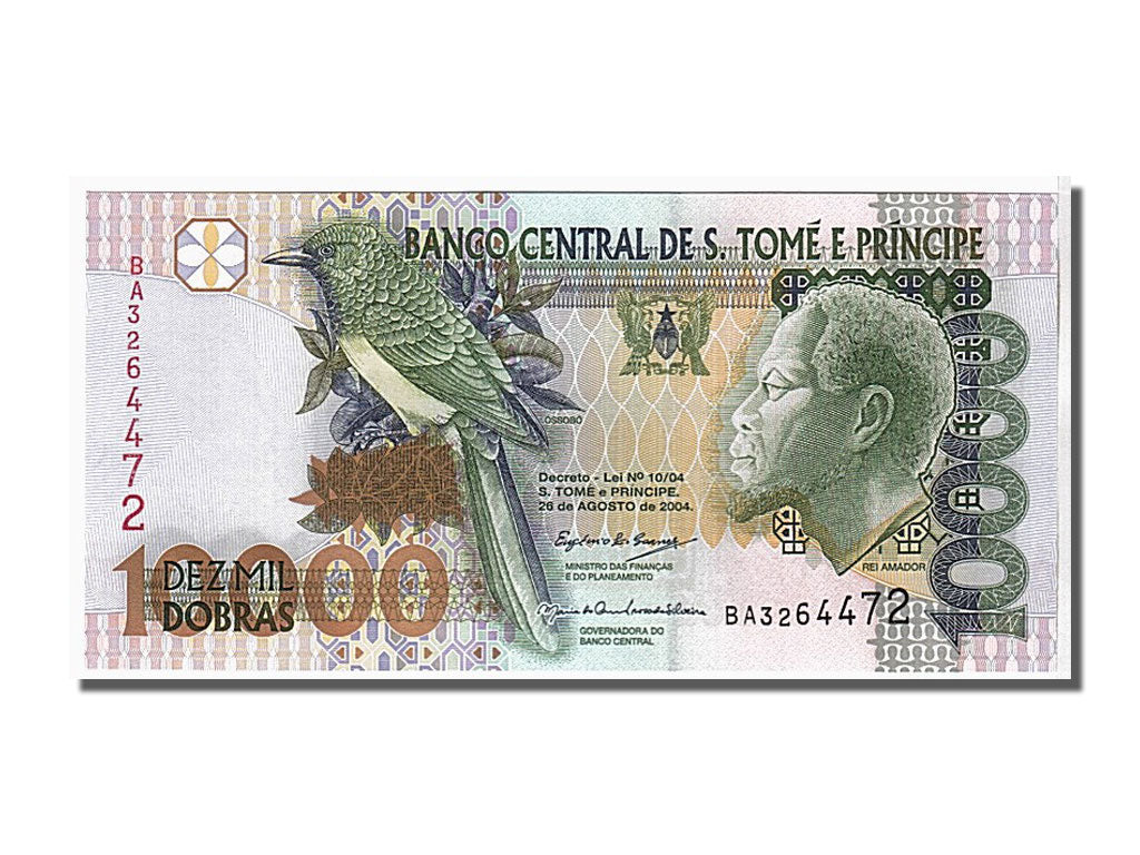 Banknote, Saint Thomas and Prince, 10,000 Dobras, 2004, KM:66b, UNC(65-70)