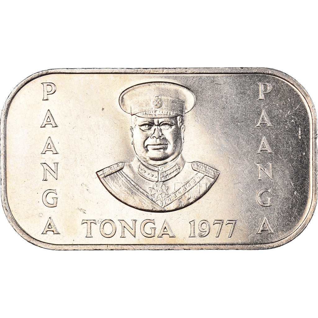 Coin, Tonga, King Taufa'ahau Tupou IV, Pa'anga, 1977, Royal Australian Mint