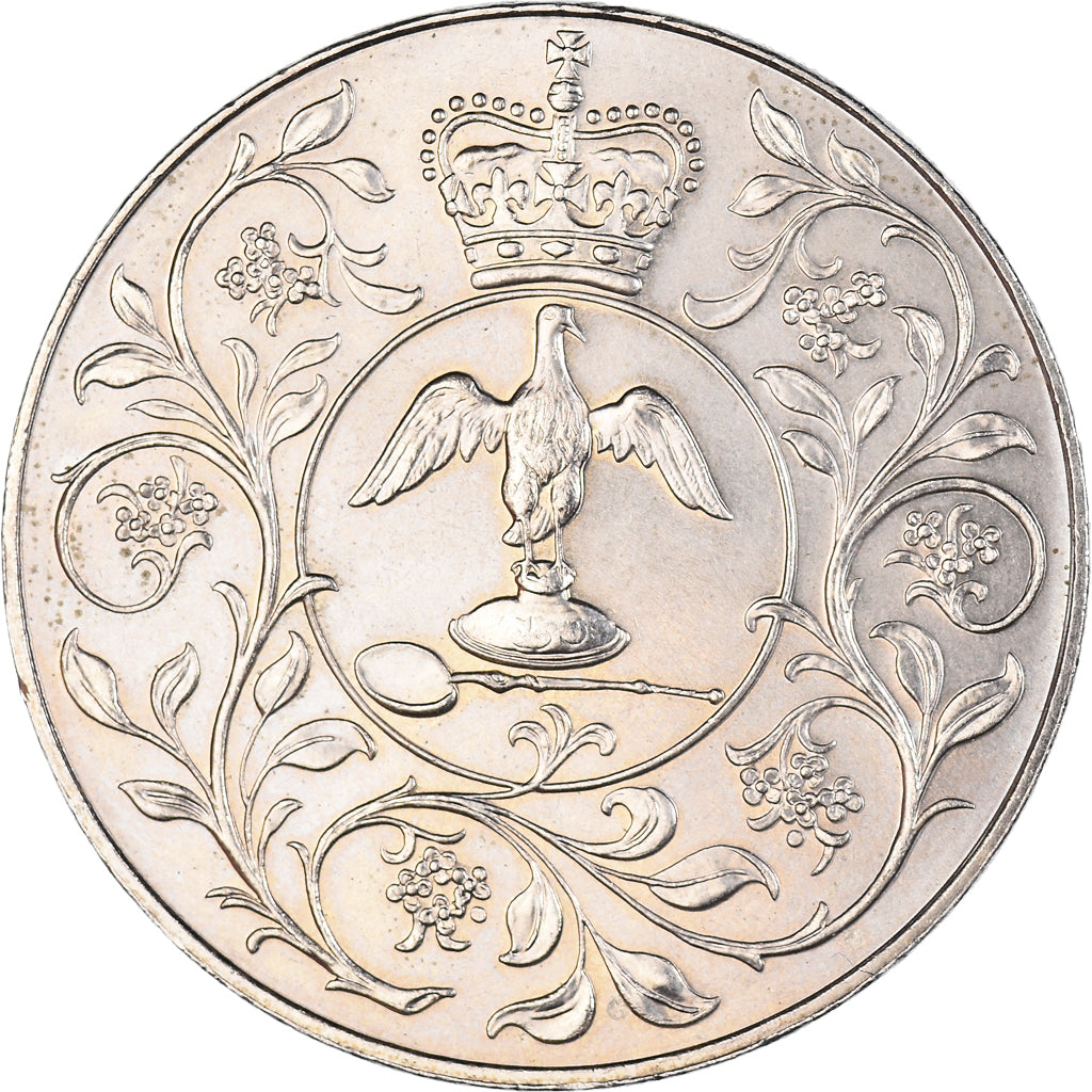Münze, Großbritannien, Elizabeth II, 25 New Pence, 1977, British Royal Mint