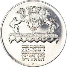 Coin, Israel, 5 Lirot, 1972, Jerusalem, AU(55-58), Silver, KM:69.1