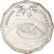 Coin, Israel, 1/2 Sheqel, 1983, Munich, MS(65-70), Silver, KM:126