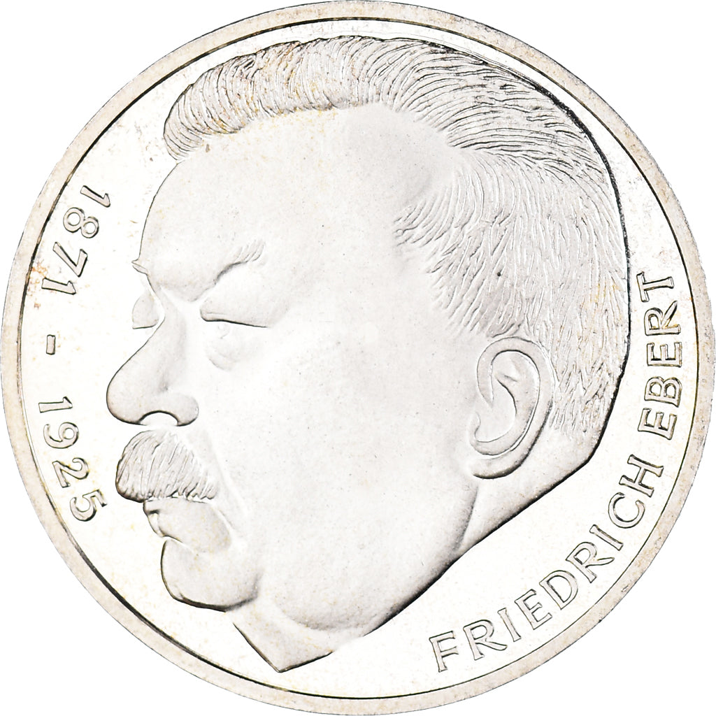 Münze, Bundesrepublik Deutschland, 5 Mark, 1975, Hamburg, Germany, VZ, Silber