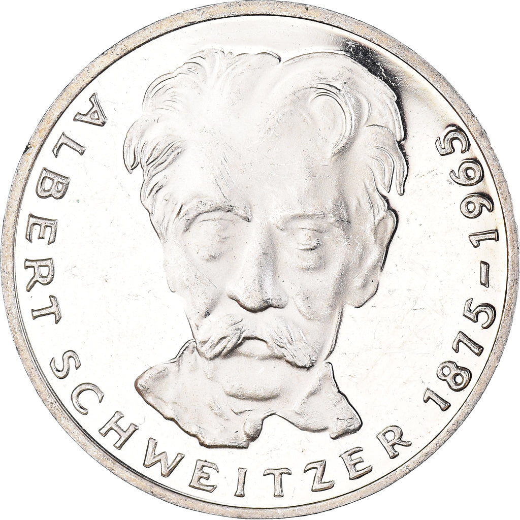 Moneda, ALEMANIA - REPÚBLICA FEDERAL, 5 Mark, 1975, Karlsruhe, Germany, EBC
