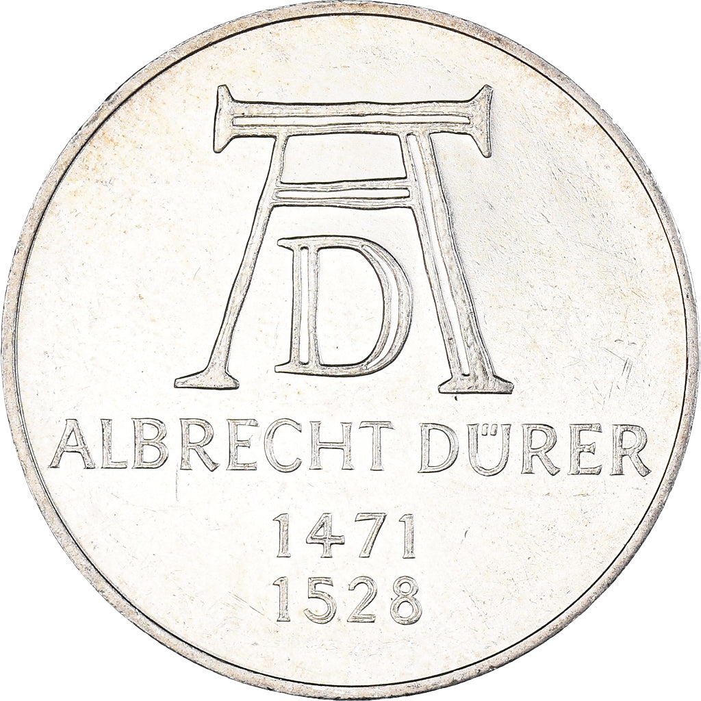 Münze, Bundesrepublik Deutschland, 5 Mark, 1971, Munich, Germany, SS+, Silber